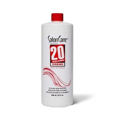 Crema Desarrolladora Salon Care 20 Volumen 32 OZ 32 FL (Paquete de 1), Multicolor
