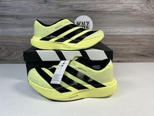 **Adidas ADIZERO EVO SL CREMALLERA 'Limón' Hierro Metálico Negro (KI7910) Auténtico 9-11