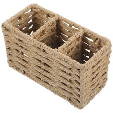 Cesta de almacenamiento multifuncional de cocina soporte para utensilios soportes para cubiertos