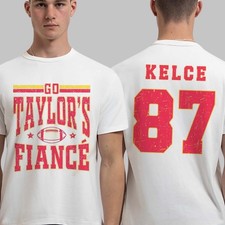 Go Taylor’s Fiance Kelce 87 Vintage Style T-Shirt