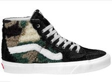 VANS SK8 HI camuflaje/negro talla 8,5 hombre/10 mujer NUEVO CON CAJA