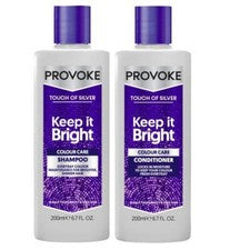 Champú y acondicionador Provoke Touch of Silver Colour Care Blonde Highlight 200 ml