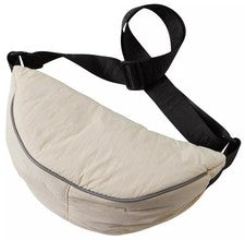 Bolso Bandolera Free People Movimiento Ojo de Toro Marfil Ajustable Logo Correa Nuevo con Etiquetas