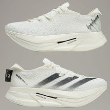 Adidas Y-3 Para hombres Tenis Prime X 2.0 Encordadas Blanco Negro Correr Talla 12.5
