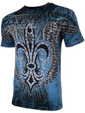 Camiseta para hombre Xtreme Couture By Affliction Saga Biker Wings S-5XL