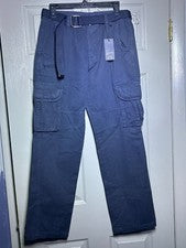 Pantalones cargo The Image para hombre 30/30 azul ropa de trabajo táctica ropa de calle mew con etiquetas
