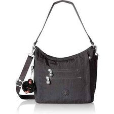 NUEVO Bolso de Mano Kipling Belammie para Mujer - Negro Tonal (10.5" x 11" x 4")