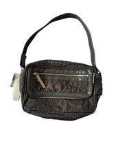 *NUEVO* Bolso de Fin de Semana Stella McCartney Bowling Lesportsac Acolchado Gris Nylon