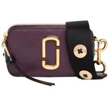 NUEVO MARC JACOBS Bolso Instantáneo Botones Bandolera Cámara Pequeño Multicolor Dorado Hdw