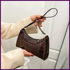 Bolso de hombro único de moda para axilas para mujer pequeño otoño invierno