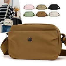 Bolsos Bandolera para Mujer Nylon Bolsos de Hombro Bolso de Mano Cartera Pequeña Mochila de Viaje