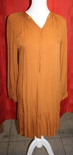 Vestido mujer MANGUUN T. 34 marrón *NUEVO*
