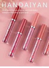 Brillo de labios mate antiadherente impermeable Handaiyan