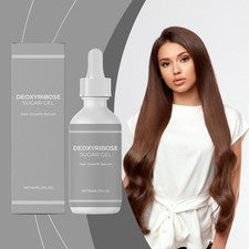 1~3X Suero de crecimiento del cabello gel de azúcar desoxirribosa, esencia para el cuidado del cabello crecimiento del c