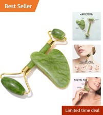 Regalo de autocuidado: Jade Gua Sha y rodillo facial para todo tipo de piel