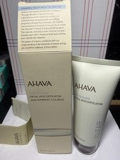 EXFOLIANTE DE BARRO FACIAL AHAVA Time To Clear, 3,4 fl oz / 100 ml nuevo en caja + sellado