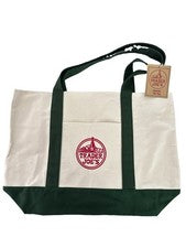 Bolso de Mano Trader Joe's Grande de Lona Edición Limitada Verde (Nuevo con Etiqueta) 20x14x6.5