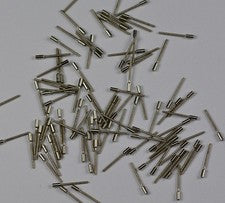 100 Extensores de Vástago de Reloj Reparación Vástagos de Reloj Rotos Piezas Roscas de 0.9 y 0.7mm