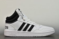 Zapatillas Hombre adidas Hoops 3.0 Mid Blanco NUEVO GW3019