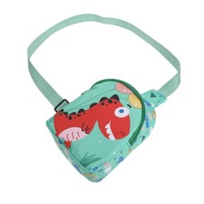 Bolso Bandolera Bandolera Dinosaurio: Cartera de Hombro de Dibujos Animados para Niños Niñas
