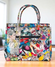 Bolso de mano para mujer de cuero italiano de diseñador - Zola Artsy