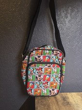 Bolso Bandolera Cartera Mickey Mouse & Friends Lona Multicolor Parques Disney