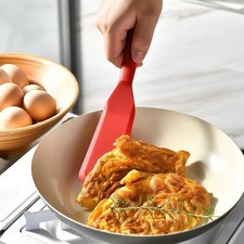 Herramienta de cocina de silicona para sartén uso resistente al calor y lavavajillas