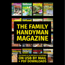 The Family Handyman Magazine 294 Issues Specials & Project Plans on USB + bonus