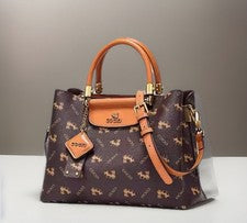 Bolso de Mano Estampado Damas Bolso Moda Cien Hombro Bandolera Bolso Tendencia Para Mujer