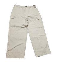 Pantalones cargo Sonoma vintage para hombre 38x30 cuerda beige caqui estilo YB5201 utilitario