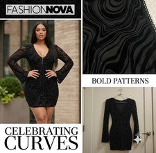 Vestido para mujer Fashion Nova talla L XL