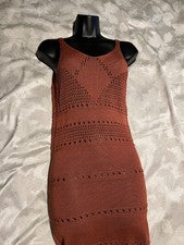 Vestido para mujer Fashion Nova marrón talla S