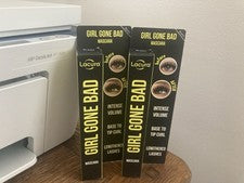 Máscara de pestañas Lacura Girl Gone Bad negra pestañas más largas volumen 15 ml X2 NUEVA Y EN CAJA