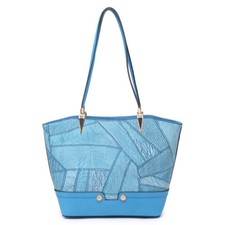 Canguro Mujer Moda Puzzle Bolso de Mano Cuero Bolso de Hombro Bolsos y Carteras