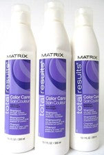 Juego de champú Matrix Total Results Color Care 10,1 OZ paquete de 3 (abollado, falta l)