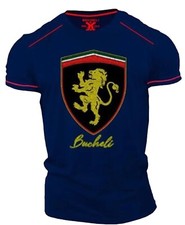 Camiseta de algodón para hombre, estilo italiano, ajuste ceñido, elástica XL... A19.A