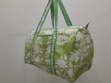 Bolsos Coach vintage verdes indios bolsos de lona acolchados bolsos para mujer bolsos de viaje EE. UU.