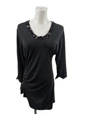 ALFABETA Vestidos de Noche Negro Talla 36
