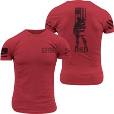 Grunt Style R.E.D. Camiseta All Forces - Roja