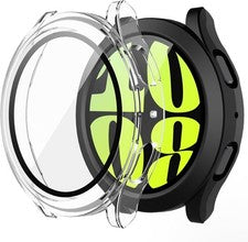Funda protectora de pantalla de vidrio antiniebla HD para Samsung Galaxy Watch Series 6