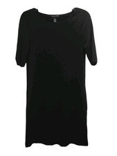 Vestido elástico ADRIENNE VITTADINI para mujer tejido negro Sslv talla 2