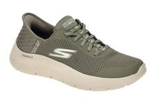 Zapatos Skechers GO WALK FLEX verde zapatos de mujer zapatos bajos 124836 OLV NUEVO