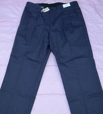 Pantalón HENRY SEGAL INDUSTRIAL AZUL Para HOMBRE TALLA-W42 X L35-SIN DOBLADILLO. ETIQUETA NO. B323