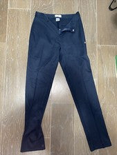 Pantalones de vestir Dennis Made Since 1920 para hombre/adolescente 28x32 estilo 074500 azul marino