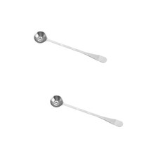 2 Pack Seiher Edelstahl Küchenhelfer Restaurantlöffel Reislöffel
