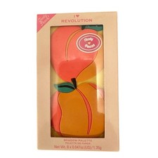 Paleta de sombras de ojos I Heart Evolution Mini Peach Tasty nueva en caja