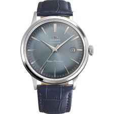 Orologio Uomo Automatico ORIENT BAMBINO CLASSIC RA-AC0030L30B Pelle Blu