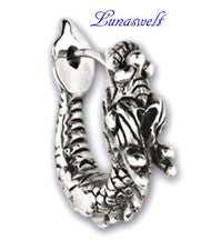 Ohrring "Silver Dragon" aus 925 Silber