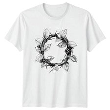 Camiseta con diseño de naturaleza de corona botánica para hombre Camiseta gráfica para mujer Estilo unisex