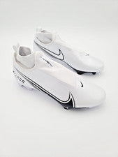 Botines de fútbol Nike Vapor Edge Pro 360 blancos negros para hombre talla 14 anchos